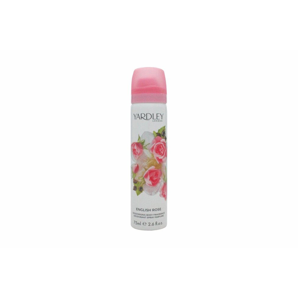 Yardley Deo-Roller English Rose Deodorising Body Spray 75ml