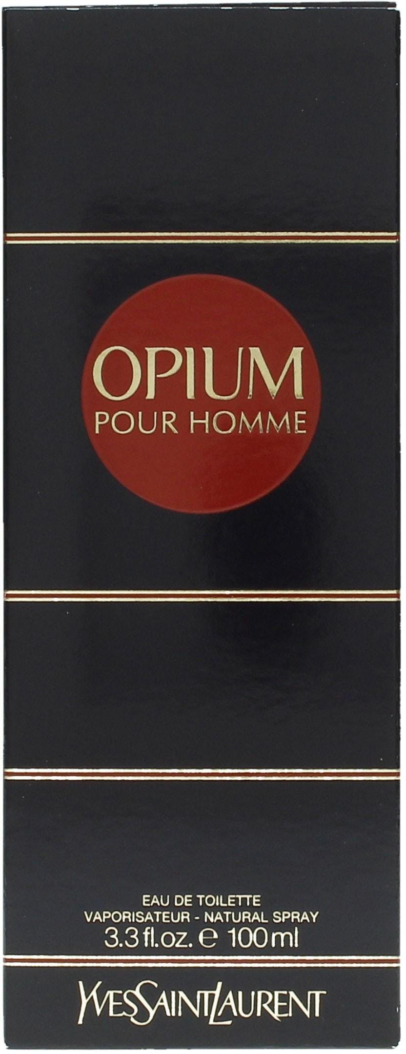 Eau LAURENT Toilette YVES SAINT Opium de