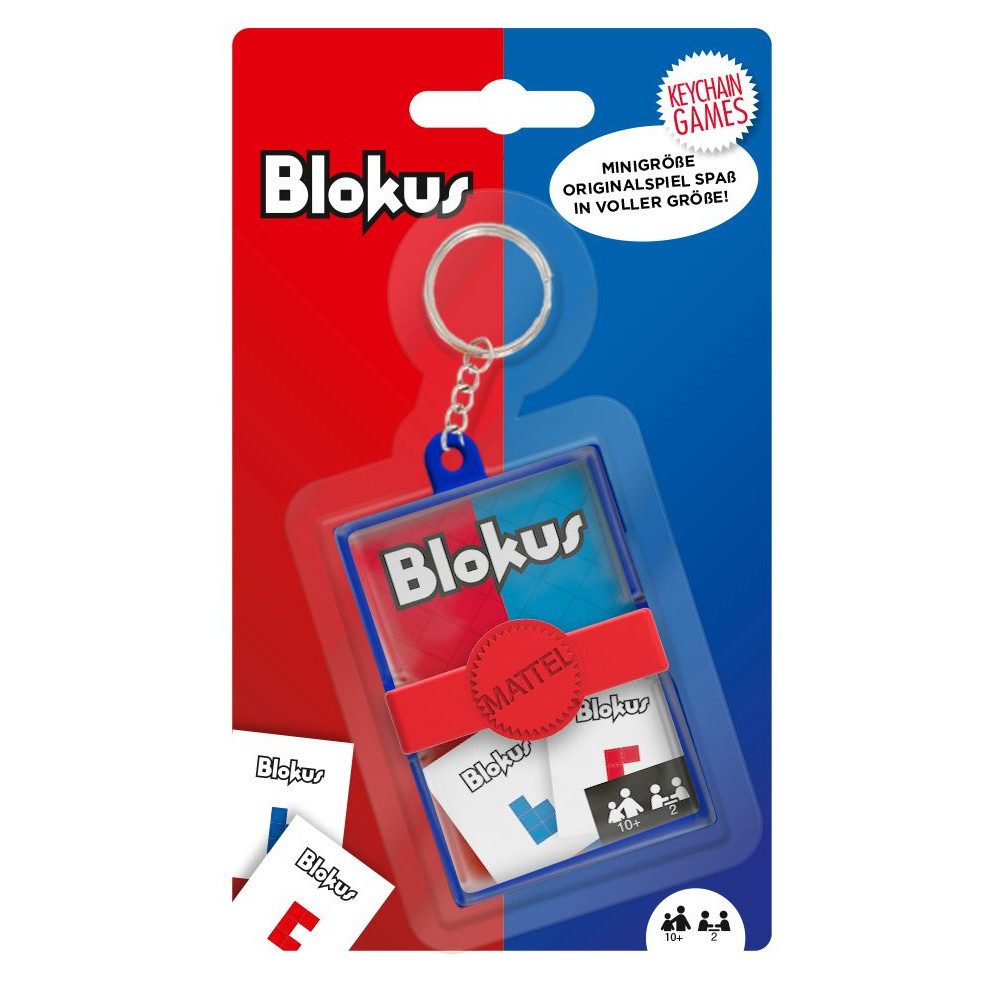 XTREM toys & sports Spielfigur Mattel - Key Chain Game - Schlüsselanhänger Minispiel - Blokus