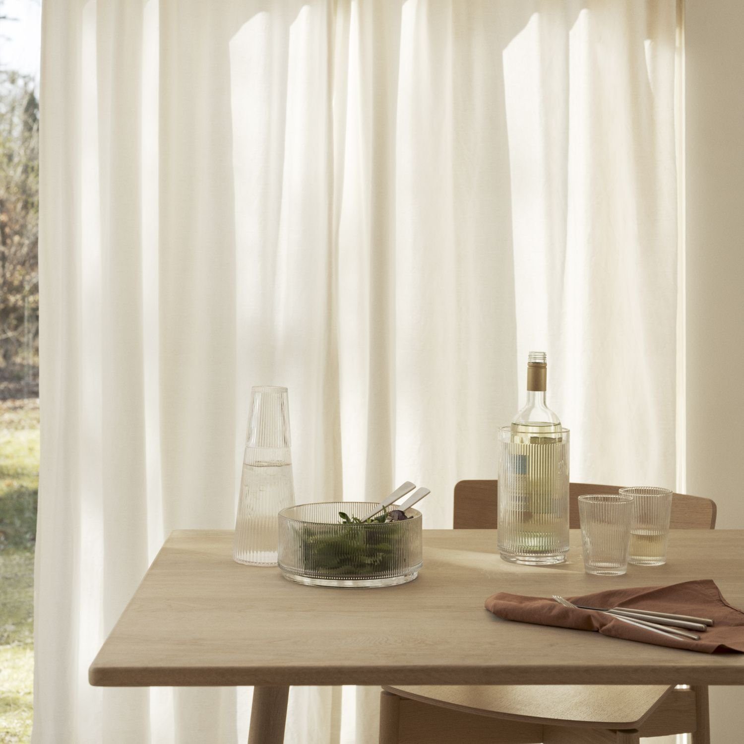 Stelton Servierschale Pilastro Klein, Glas