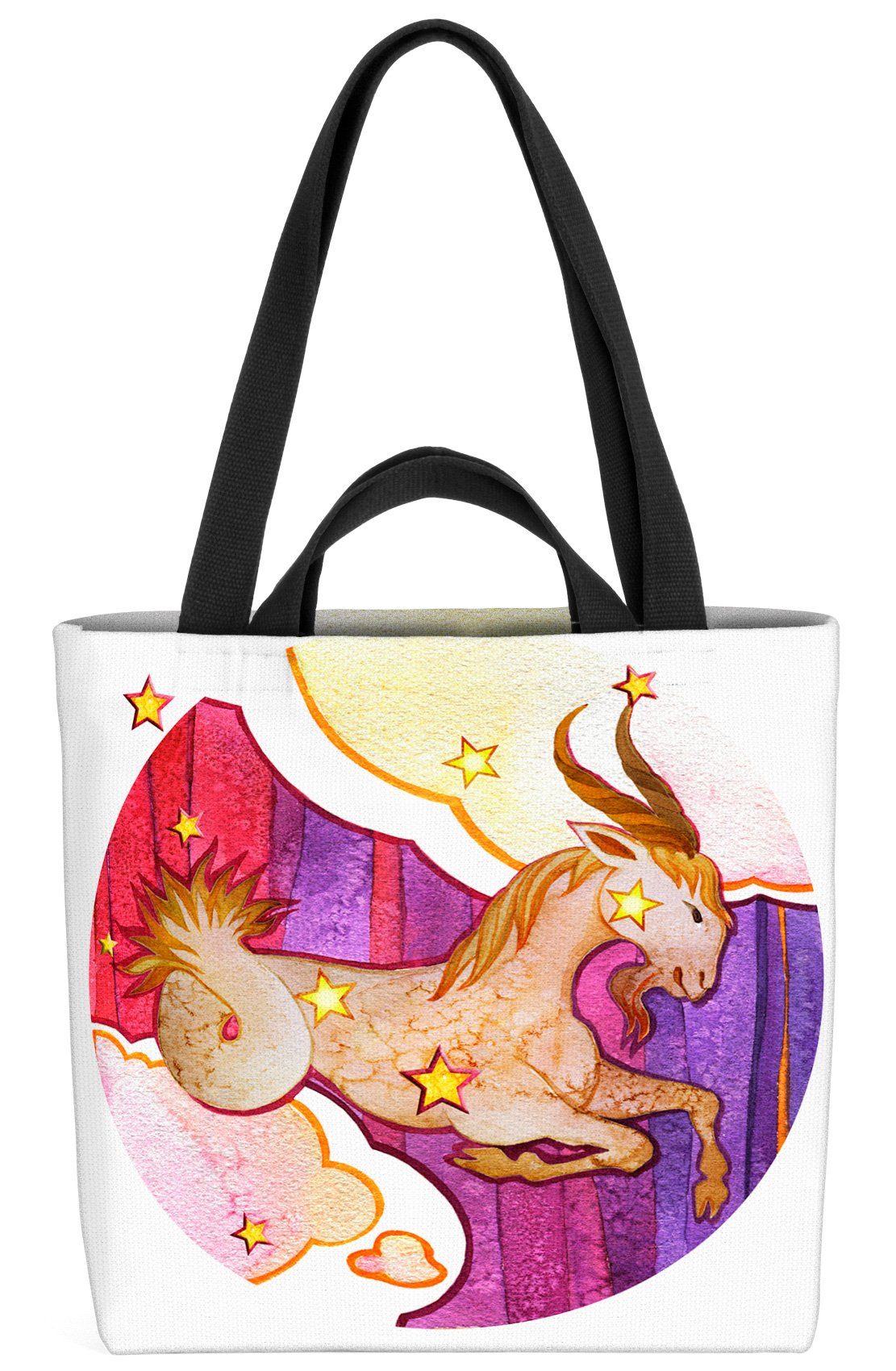 Henkeltasche Horoskop Steinbock Astrologie Horoskop Astrologie Zukunft VOID V Steinbock (1-tlg),