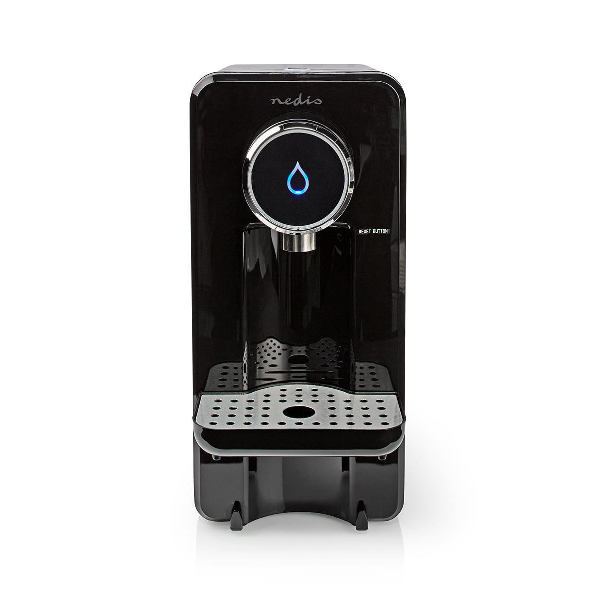 Nedis Wasserkocher KAWD100FBK, 2.7 l, Wasserbereitstellung, Trockengehschutz, einfach zu bedienen, flexibel