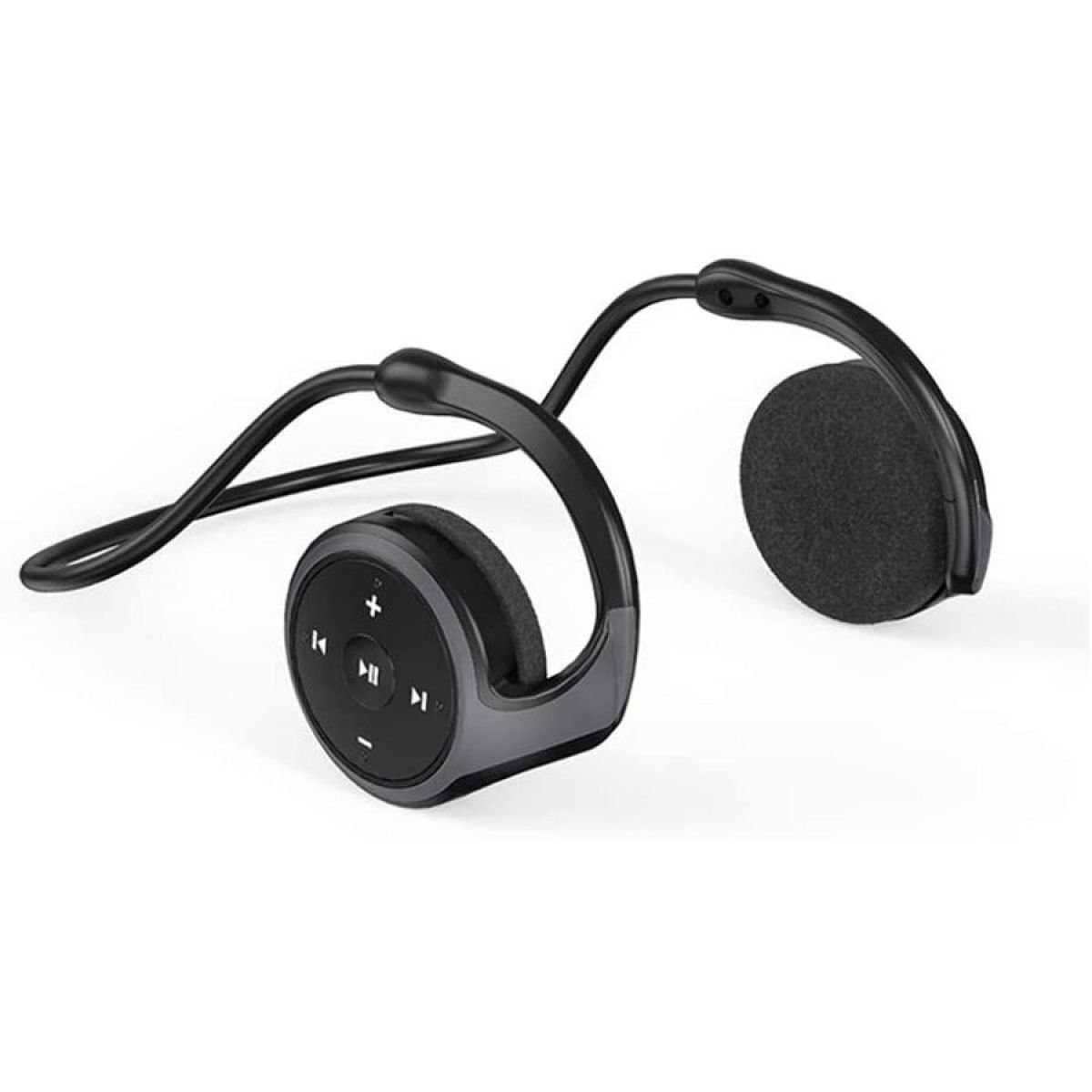 Jormftte Bluetooth Kopfhörer Sport - mit Clear Voice Capture Technologie In-Ear-Kopfhörer schwarz