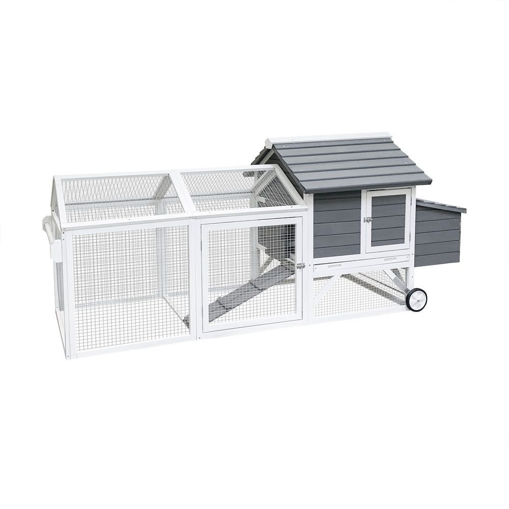 HOME DELUXE Hühnerstall FERA Hühnerhaus, Kleintierstall, Hühnerkäfig, Hochw günstig online kaufen