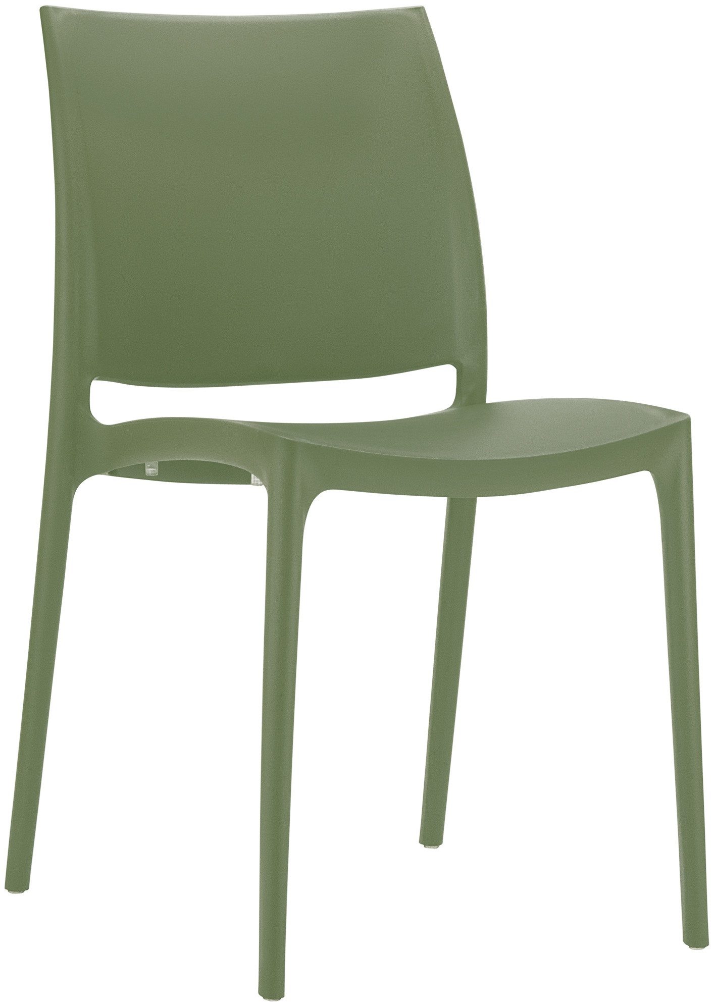 CLP Gartenstuhl Maya, Outdoor, Kunststoff, stapelbar günstig online kaufen
