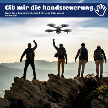 zoeyzoey mit FPV Übertragung,RC Quadcopter mit Tasche,Kreisflug Geschenk Drohne (4K, mit Kamera HD,Faltbare 3D Flip,One TasteRuckkehr,Headless Mode)