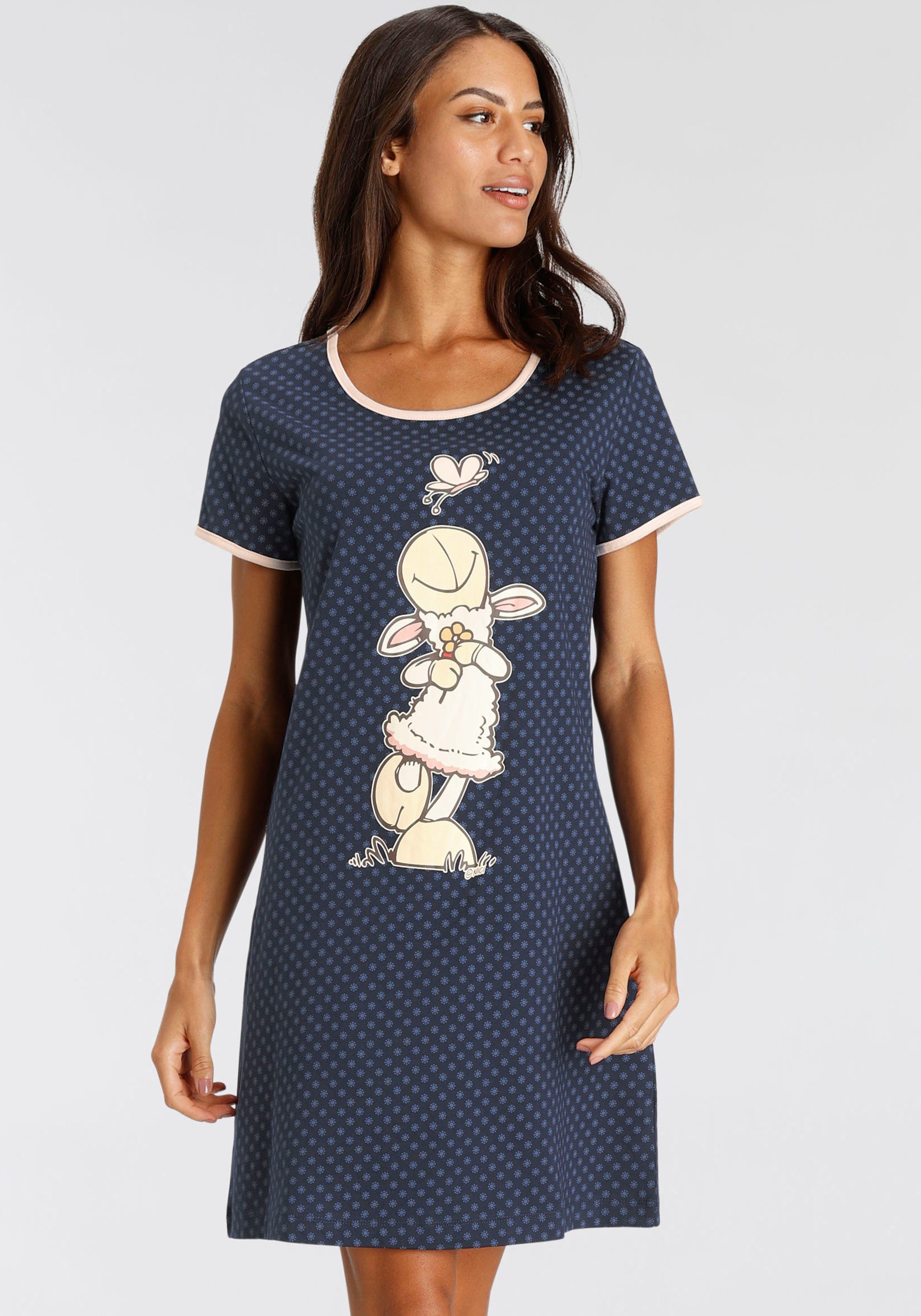 Nici Bigshirt mit Comic-Print