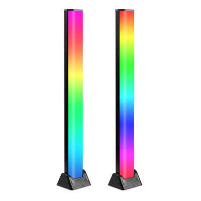 Rosnek LED Stripe »RGB, Musik Sync Rhythmus,Für Gaming Zimmer Desktop Deko«, LED Atmosphäre Streifen Lichtleiste