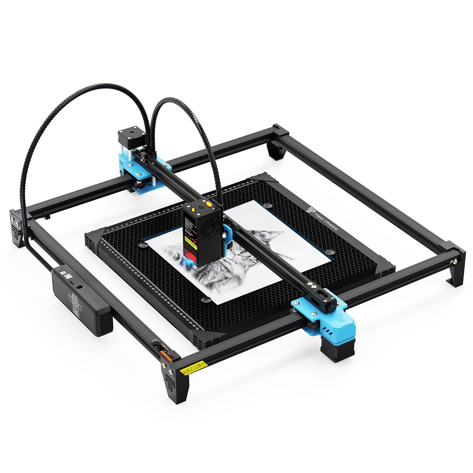 TWO W TREES Laser-Hochgeschwindigkeitsgravurmaschine Graviergerät TTS-20 PRO 20