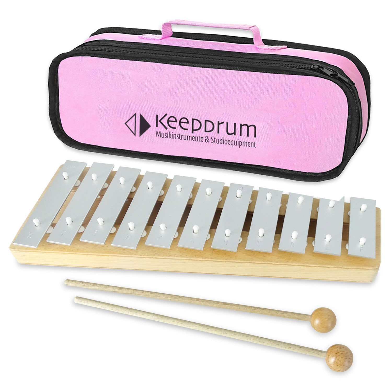 SONOR Glockenspiel Sonor Glockenspiel GP Sopran mit Tasche Pink