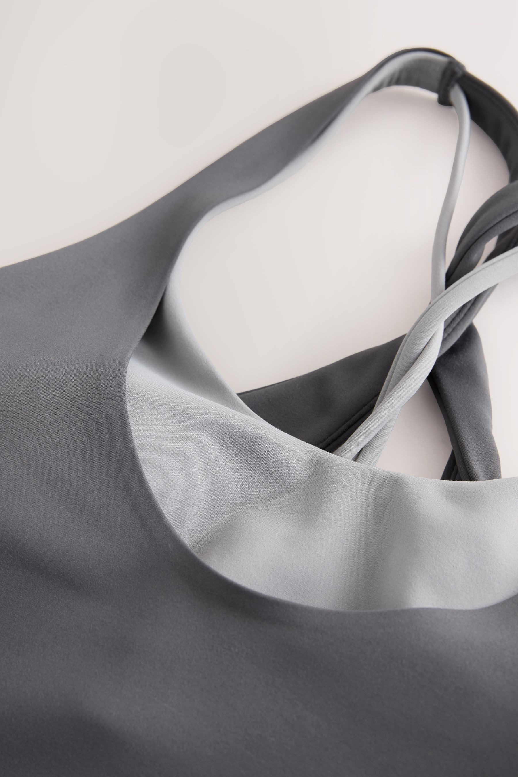 self Crop-Top Self. Kurztop mit Drehdetail am Rücken (1-tlg)