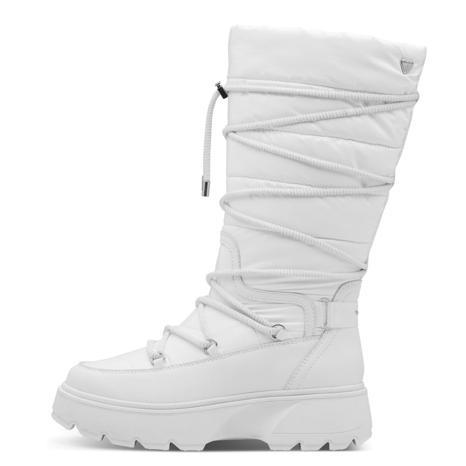 Tamaris TAMARIS DUO-TEX Damen Stiefel 1-26615-45-100 WHITE Stiefelette