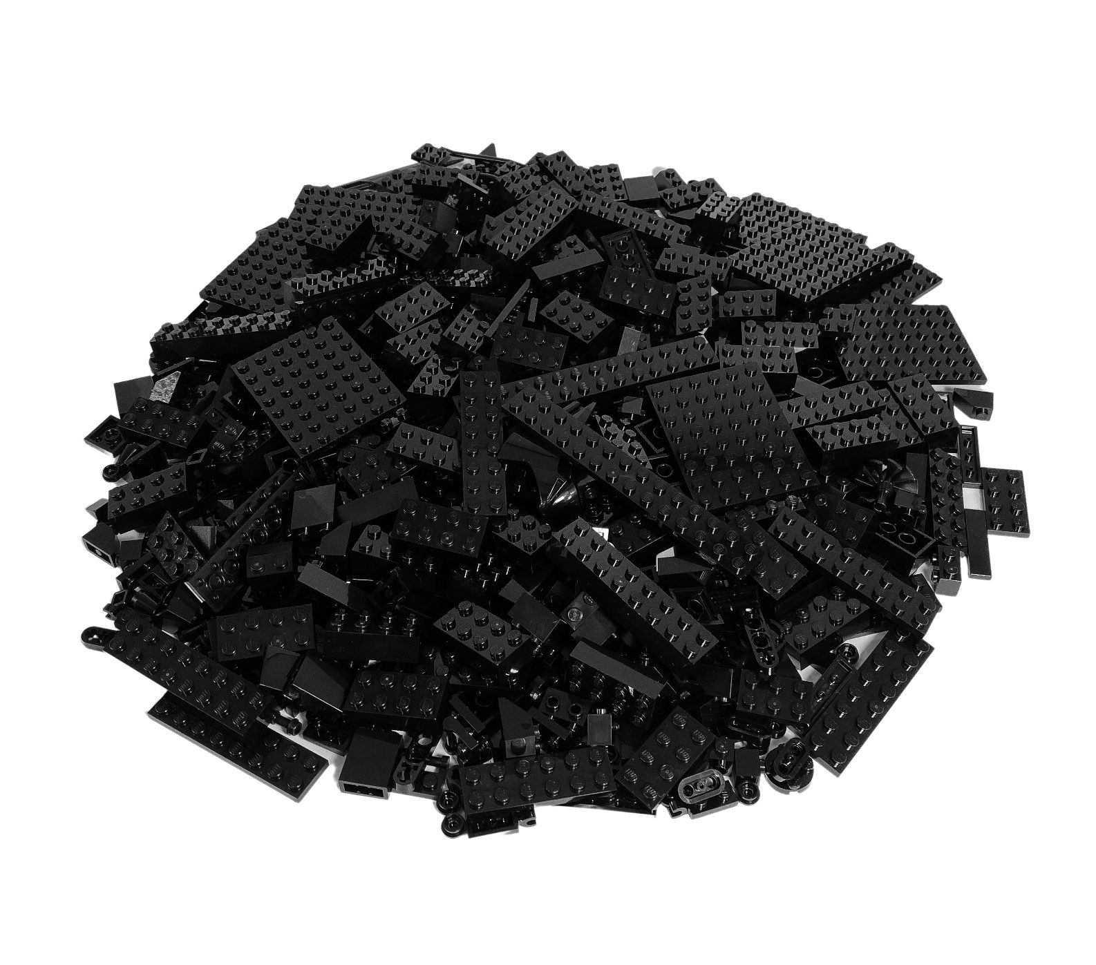 LEGO® LEGO® Steine Sondersteine Gemischt Schwarz NEU! Menge 100x Spielbausteine, (Bausteine, 100 St., Kreativ-Set), Made in Europe