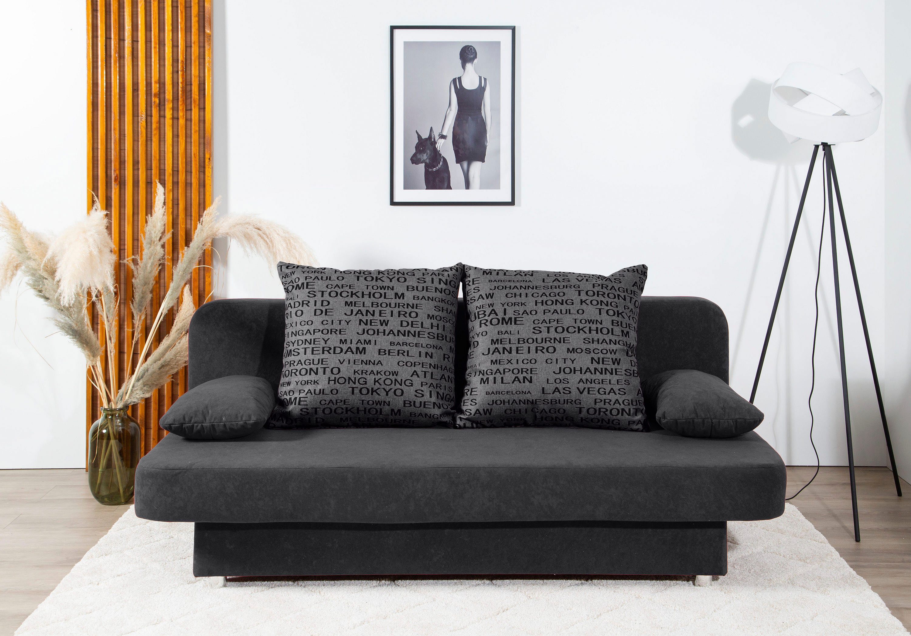 COLLECTION AB Schlafsofa Ulla inkl. Bettfunktion günstig online kaufen