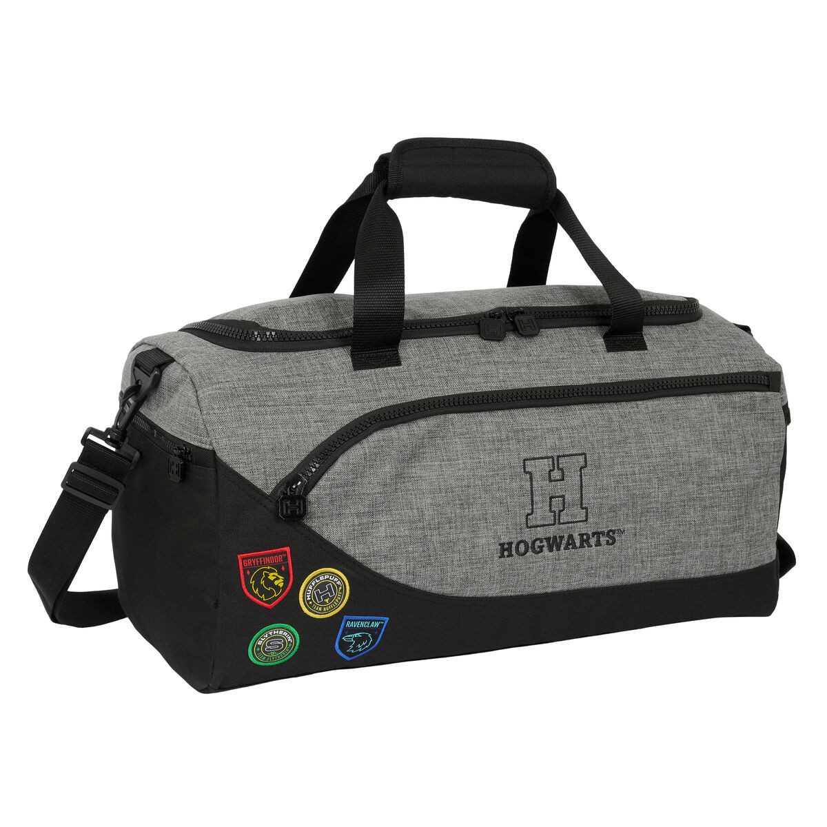 Harry Potter Sporttasche Sporttasche Harry Potter House of champions Schwarz Grau 50 x 25 x 25
