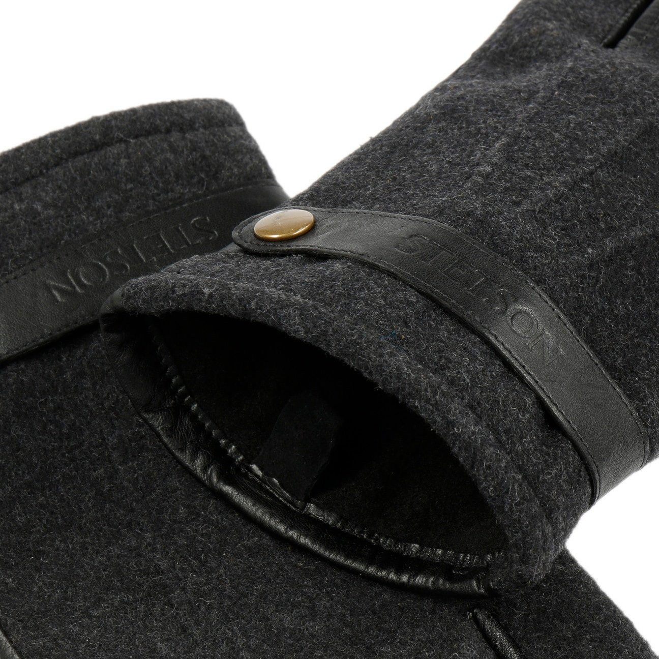 Stetson Lederhandschuhe (1-St) Handschuhe mit Futter