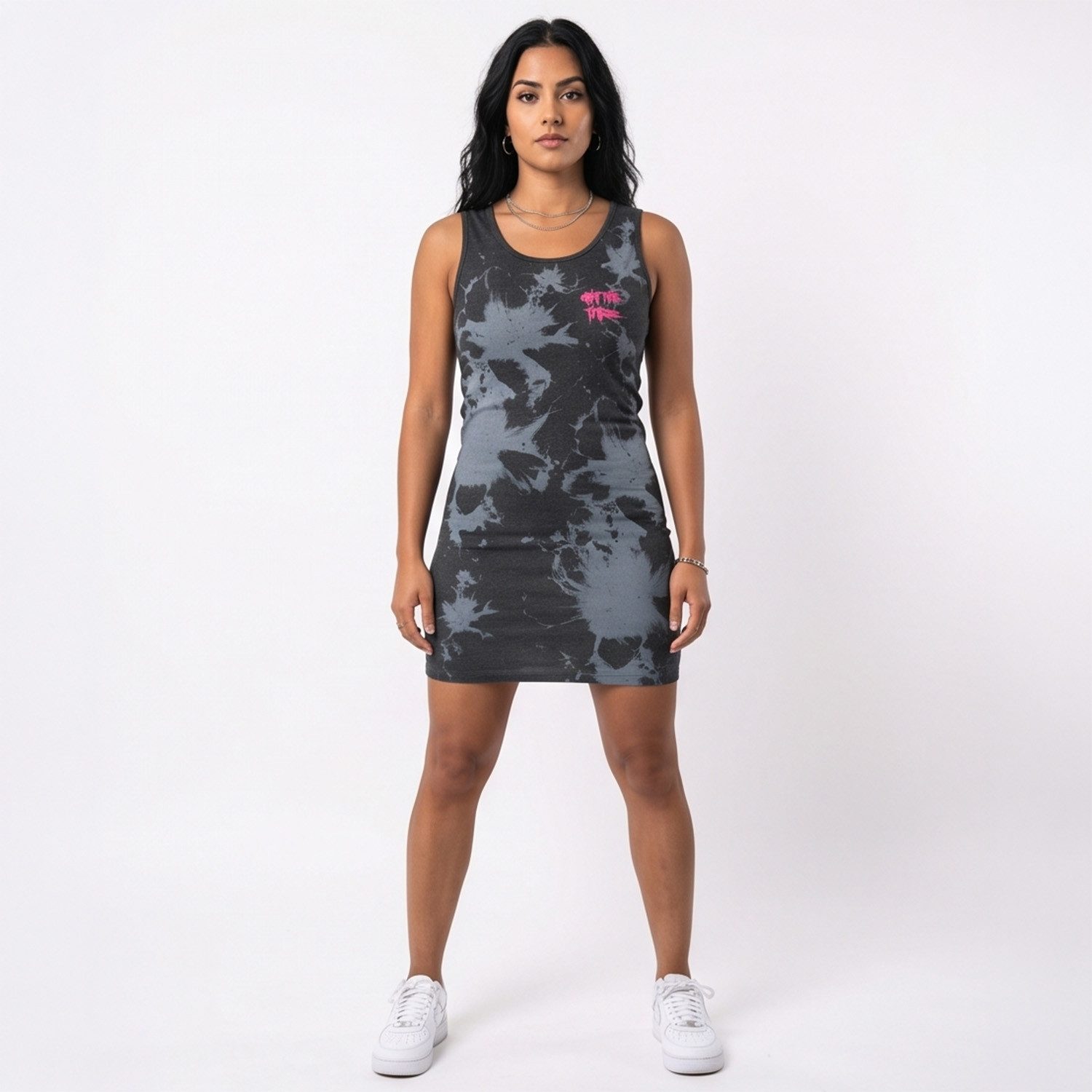 YAKUZA Jerseykleid Minus in schmaler Bodycon-Passform