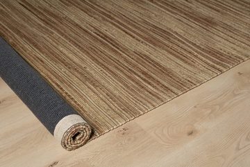 Teppich Wood Fiber 160x230 cm, KUNSTLOFT, rechteckig, Höhe: 10 mm, handgefertigter Läufer aus robusten Material
