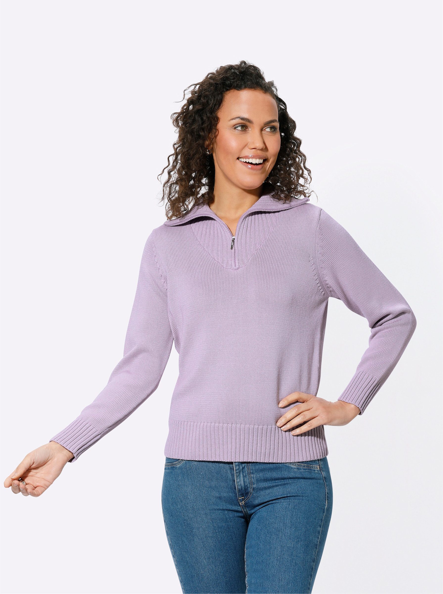 Witt Strickpullover Troyer . günstig online kaufen