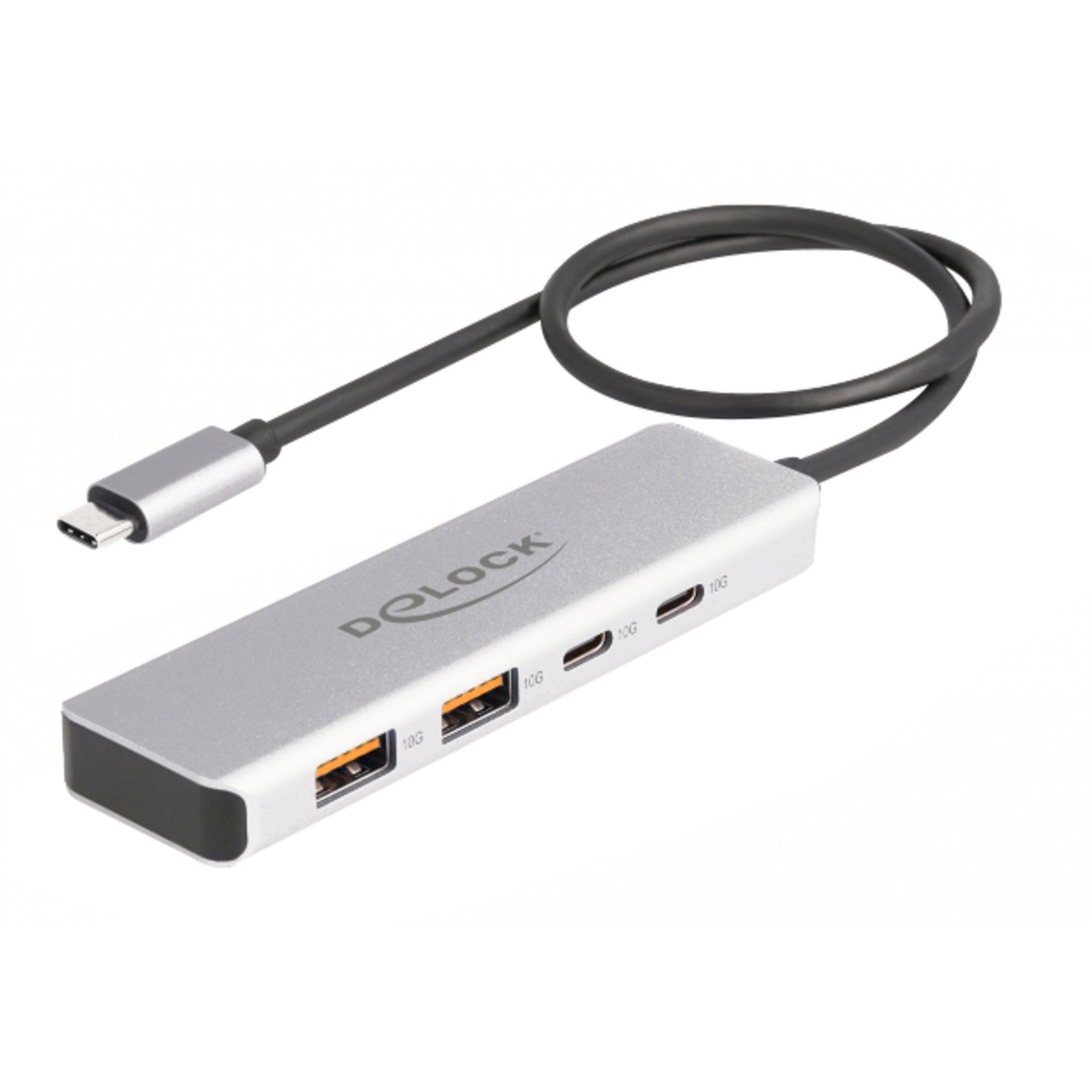 DeLOCK USB 10 Gbps USB Type-C Hub mit 2 x USB USB-Kabel