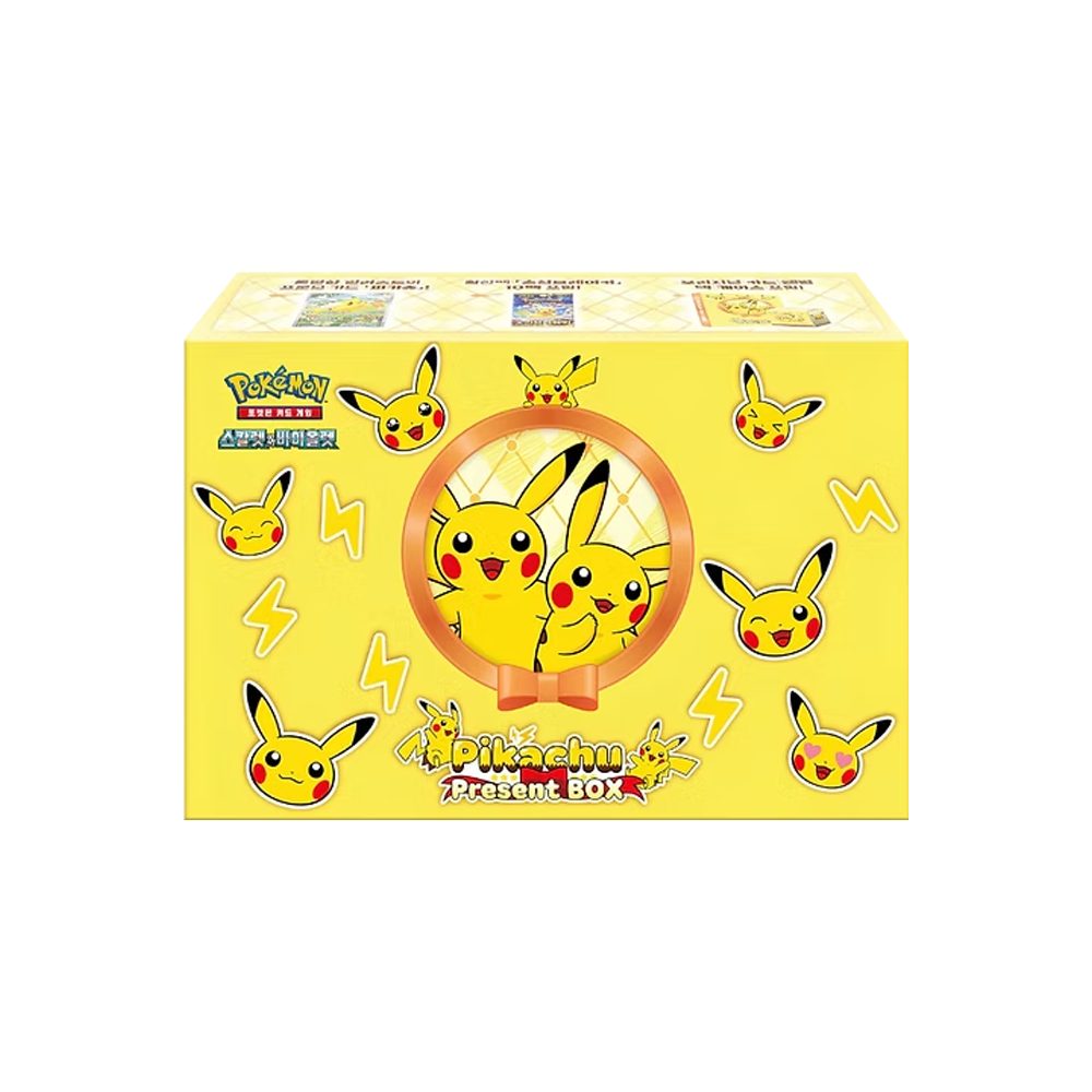 The Pokémon Company Sammelkarte Pokemon Pikachu Present Box Koreanisch