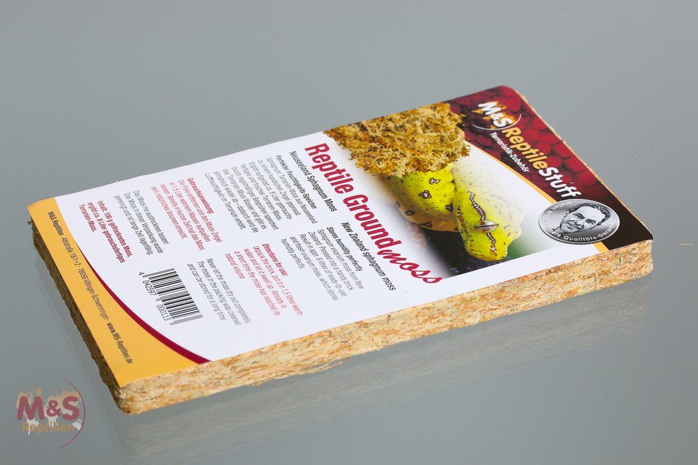 Terrarium Sphagnum Moos gepresst (100 gramm Ziegel) Premium / New Zealand Qual