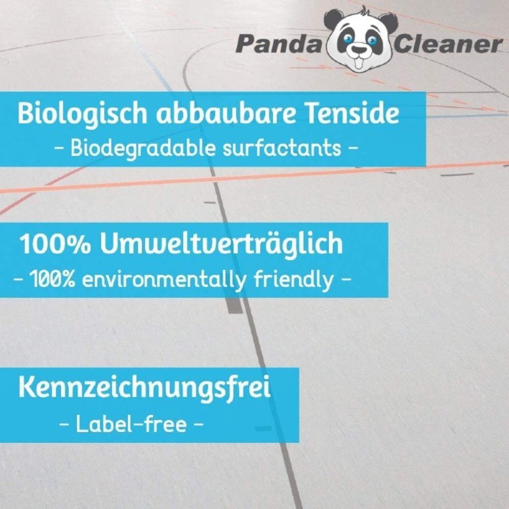 Designbodenreiniger PVC, Reinigung Vinyl- Konzentrat & Linoleum, PU und - (1l) Pflege - Reiniger PandaCleaner