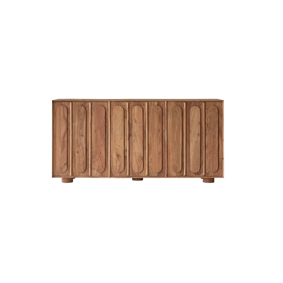 Tikamoon Sideboard Buffet Olga aus massivem Akazienholz 180 cm