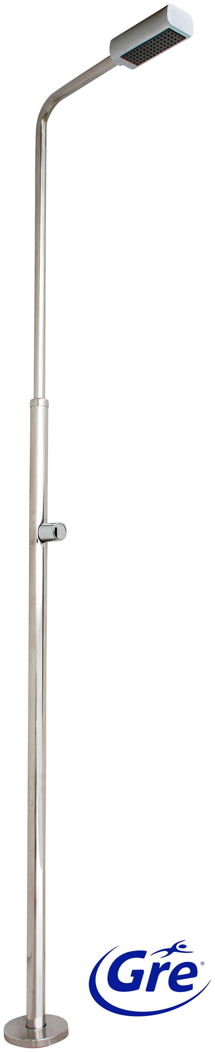 Gre Gartendusche, Edelstahl, Höhe: 216 cm