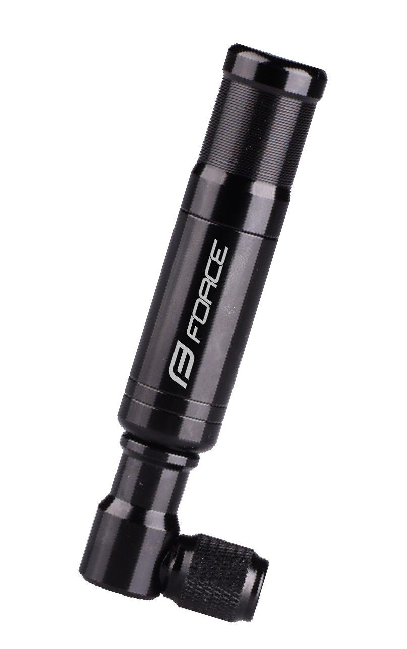 mit FORCE Inflator TS, Reifen Fahrrad PUFF Fahrradreifen CO2 Reparatursatz FORCE Tubeless