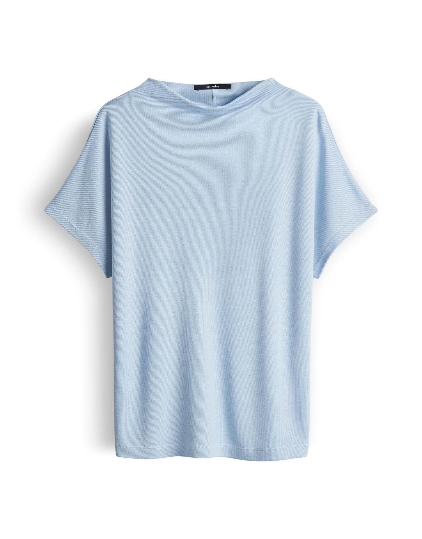 someday Kurzarmshirt Kumea Lockere Passform, dezenter Schimmer, leicht flie günstig online kaufen