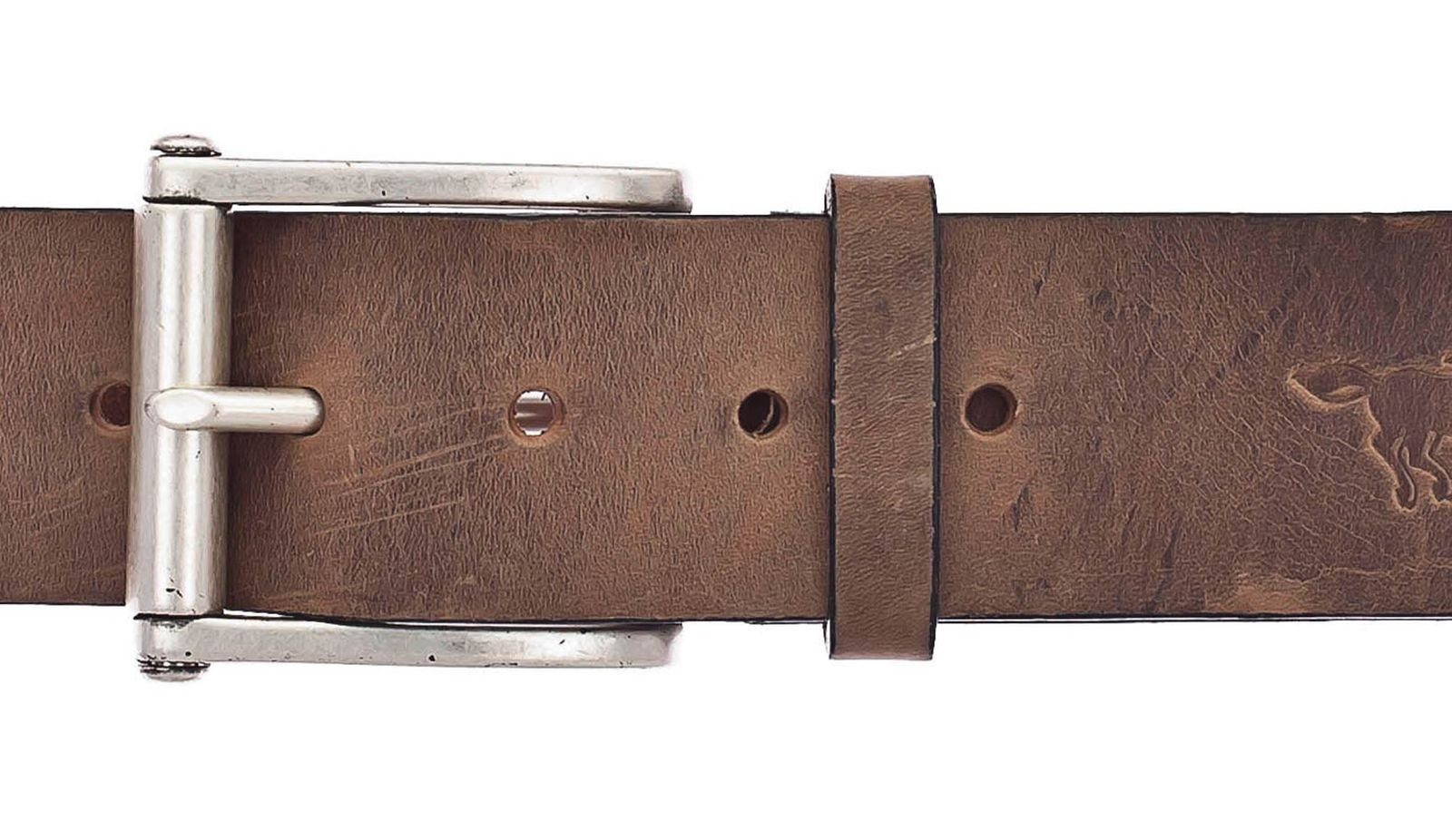 MUSTANG Ledergürtel Leather Belt 4.5 aus echtem Rindsleder günstig online kaufen