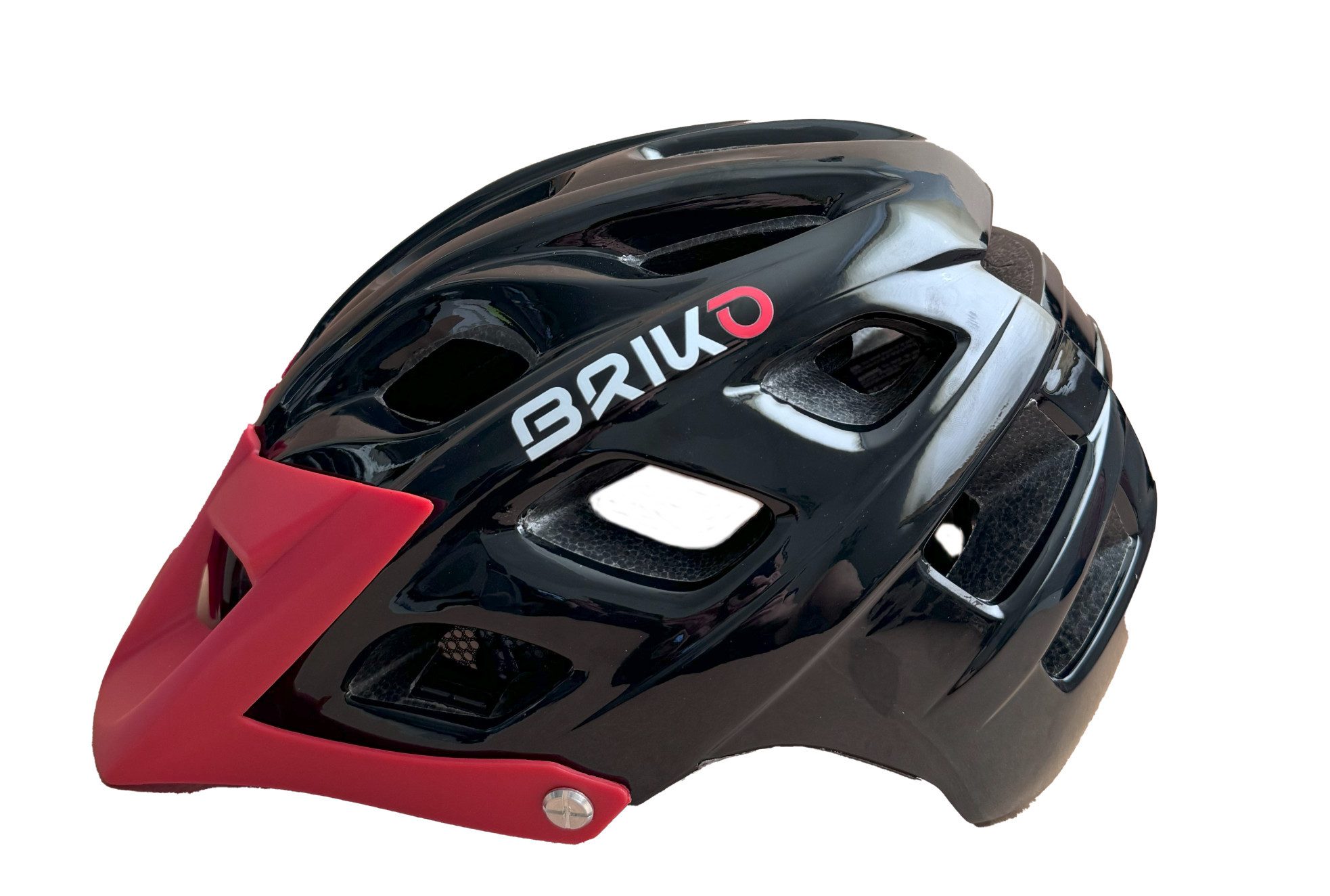 Briko Fahrradhelm Radhelm Briko 04Team Rental BLACK-RED
