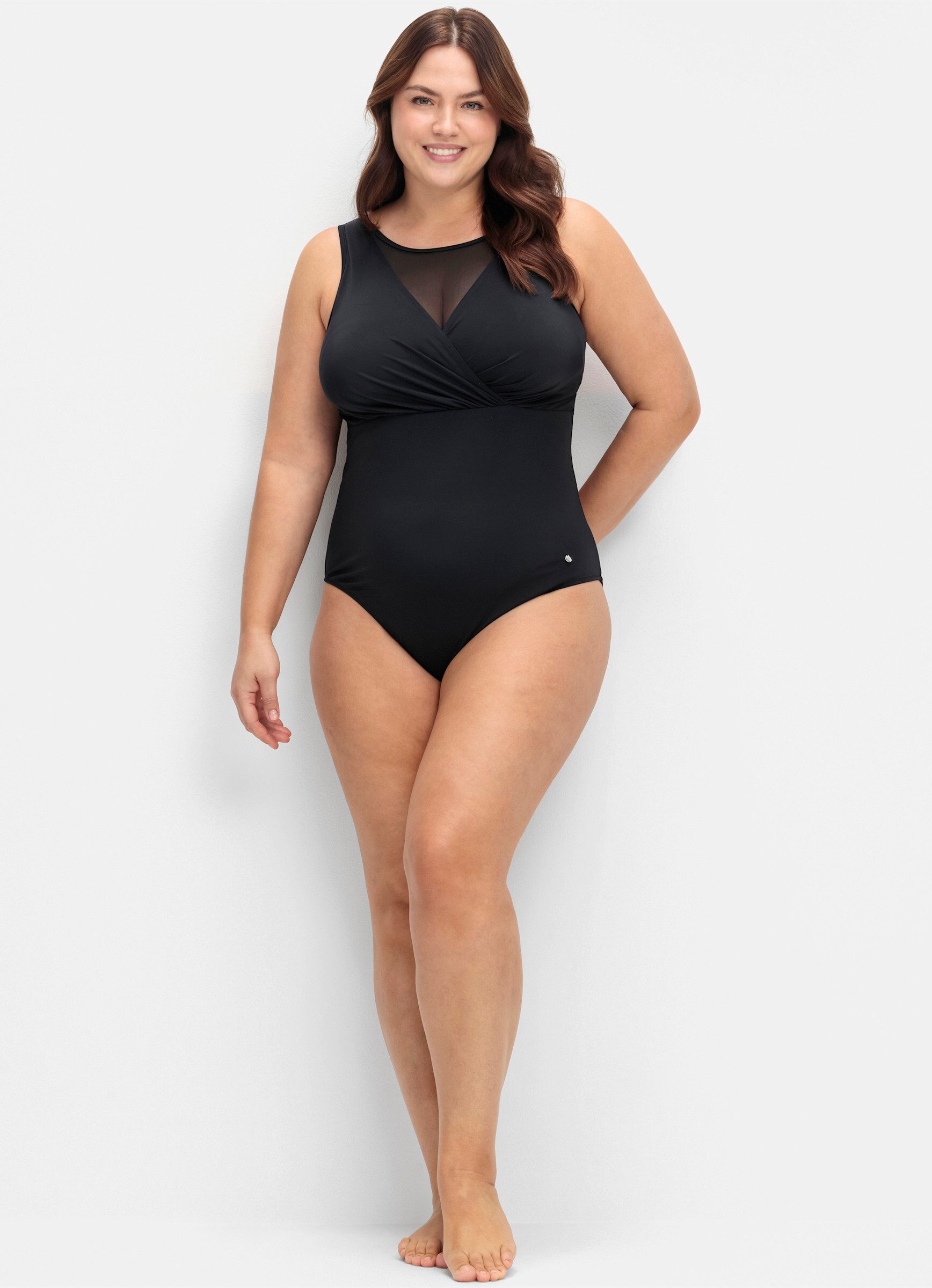 Sheego Badeanzug Badeanzug . (1-St) günstig online kaufen