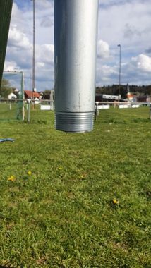 Yüzüak Sprinklers Kreisregner Impulsregner mit Stativ 1.5" Zoll Kreisregner und SektorenregnerATOM28, für Flächen bis 2462,00 m², 85,00 cm lang