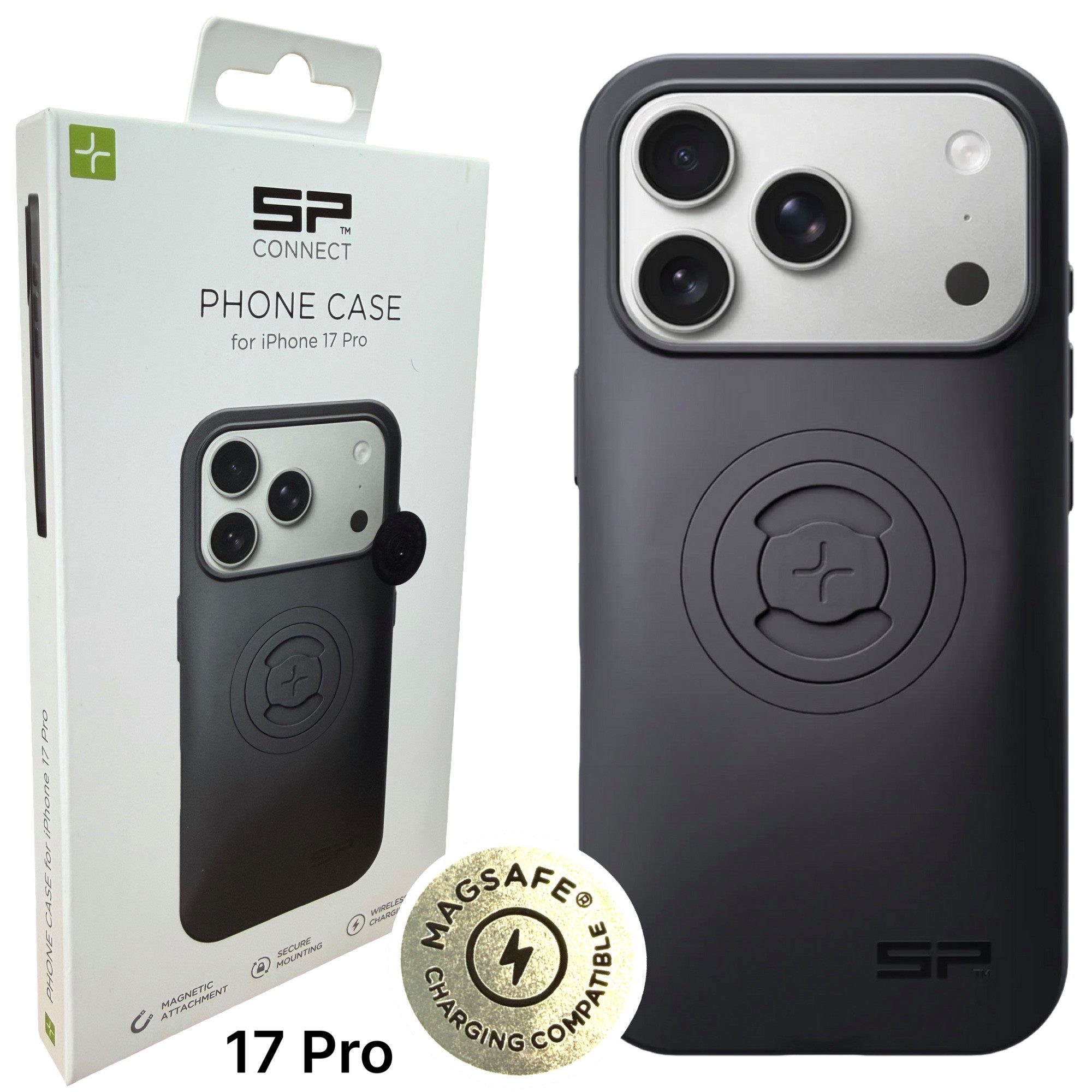 SP Connect Handyhülle SP Connect Magsave Case Handy Schutz Hülle Halter für iPhone 17 Pro