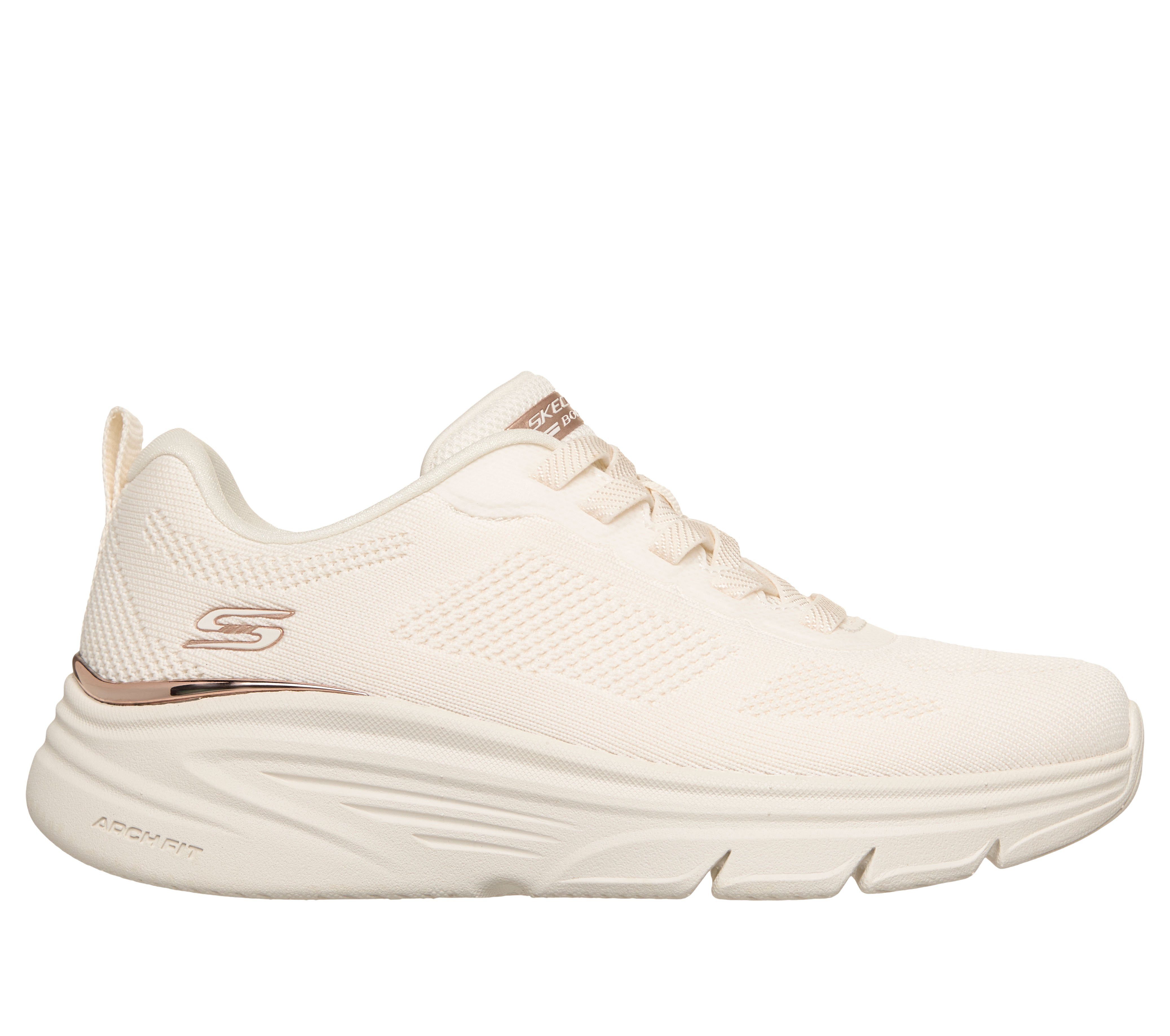 Skechers BOBS ARCH FIT ELEV8 VEGAN Slip-On Sneaker Schlupfschuh, Freizeitsneaker, Halbschuh, maschinenwaschbar – Bild 4 von 5