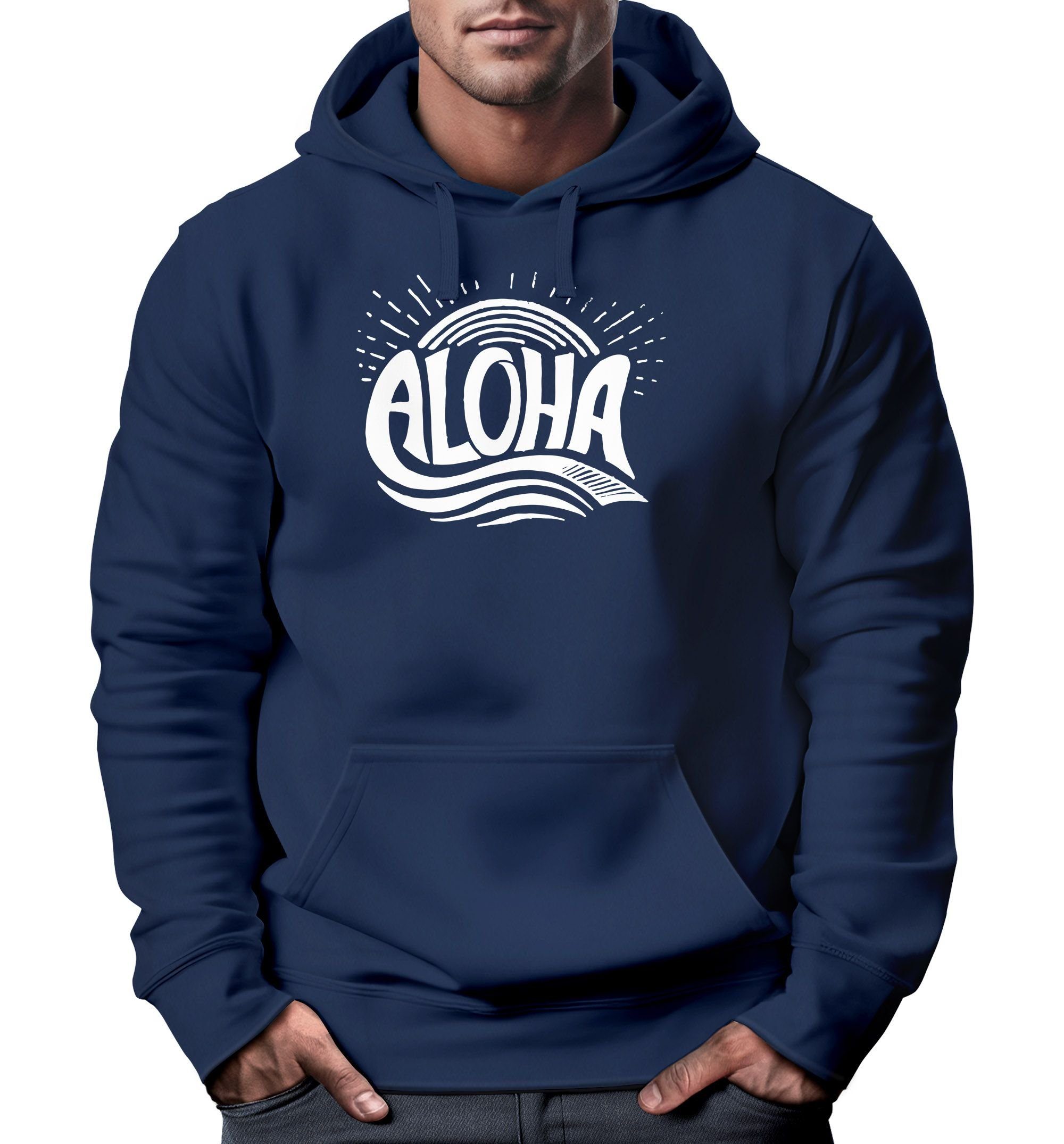 Hoodie Hoodie Herren Aloha Surf Kapuzen-Pullover Männer