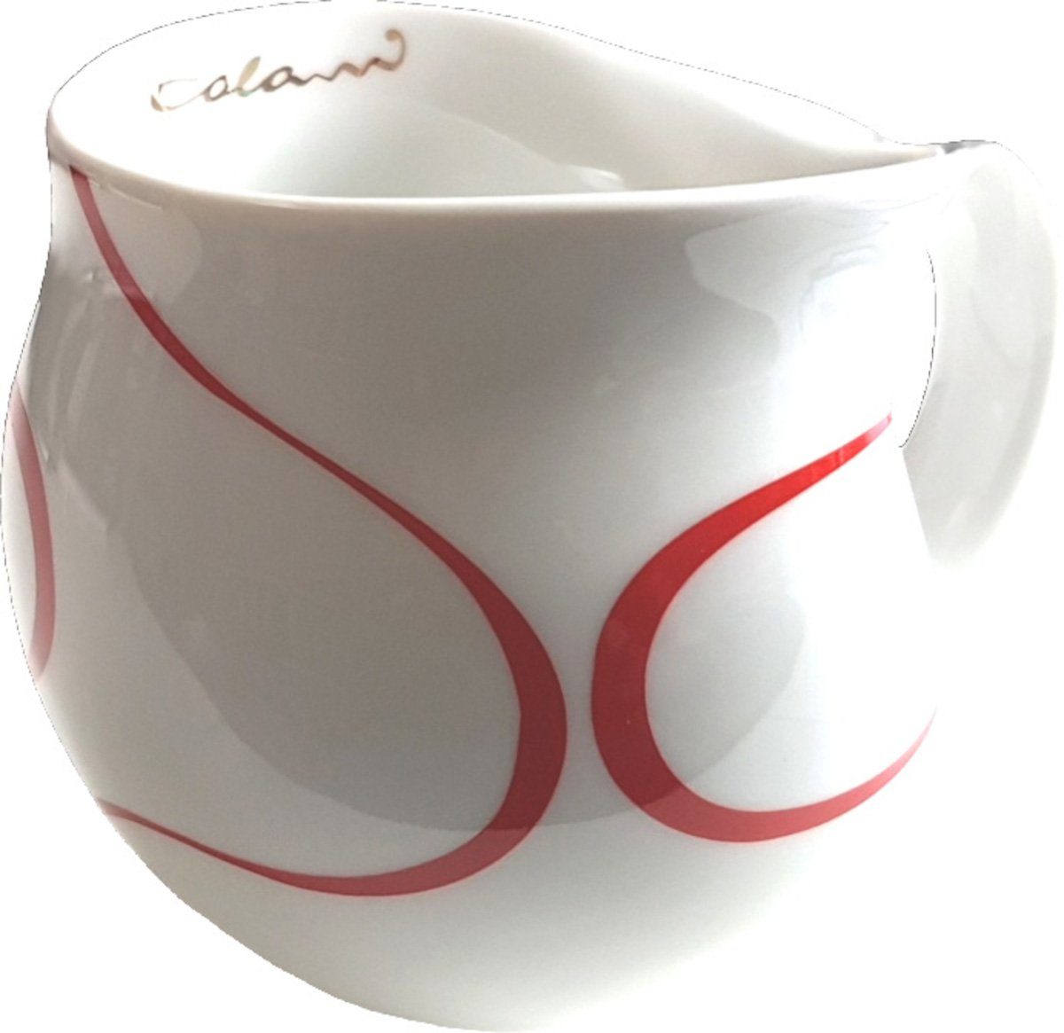 Colani Tasse Colani Kaffeetasse Becher Tasse 260ml aus Porzellan, Porzellan, im Geschenkkarton
