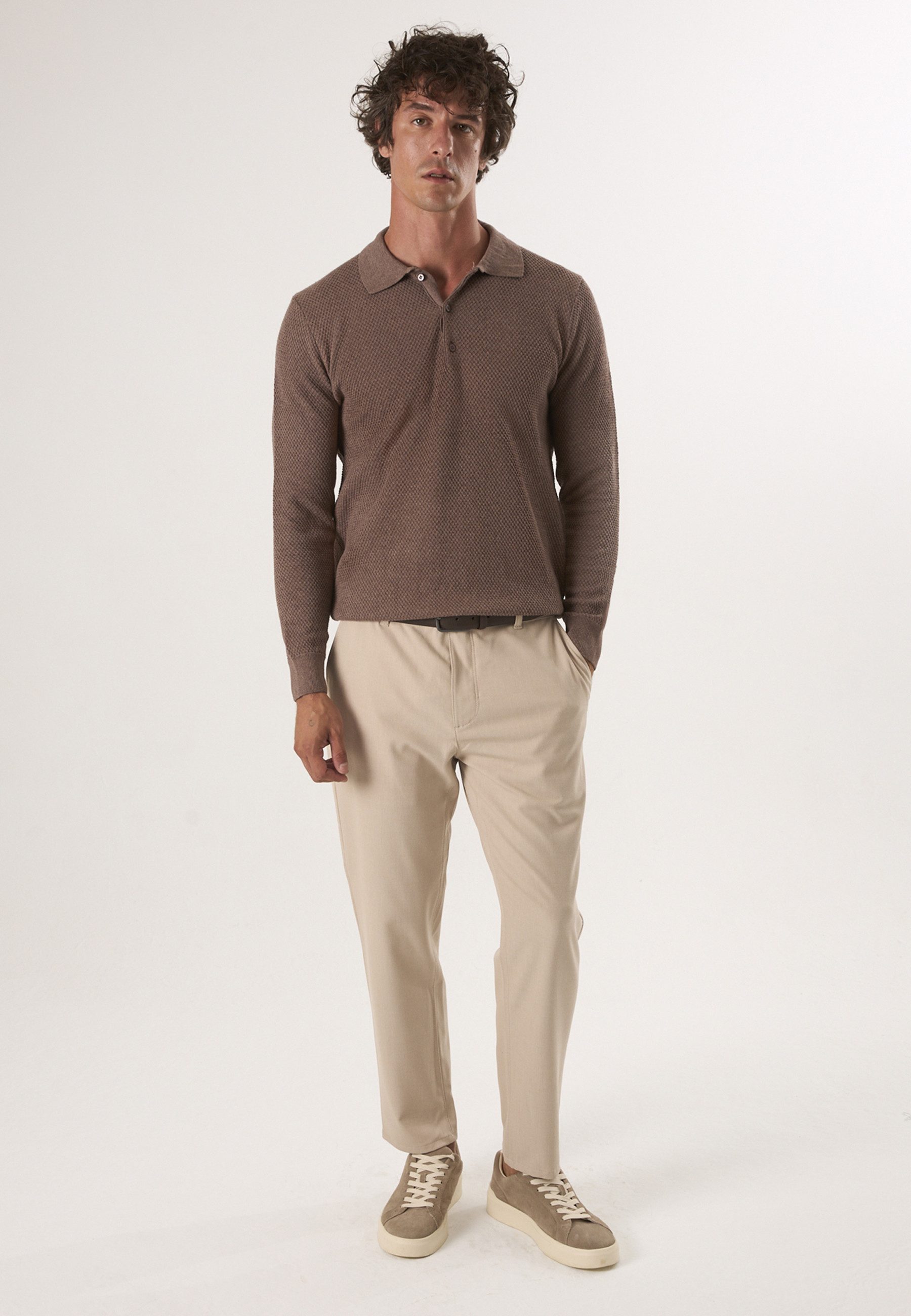 Felix Hardy Polokragenpullover Pullover mit Polo-Kragen und Knöpfen günstig online kaufen
