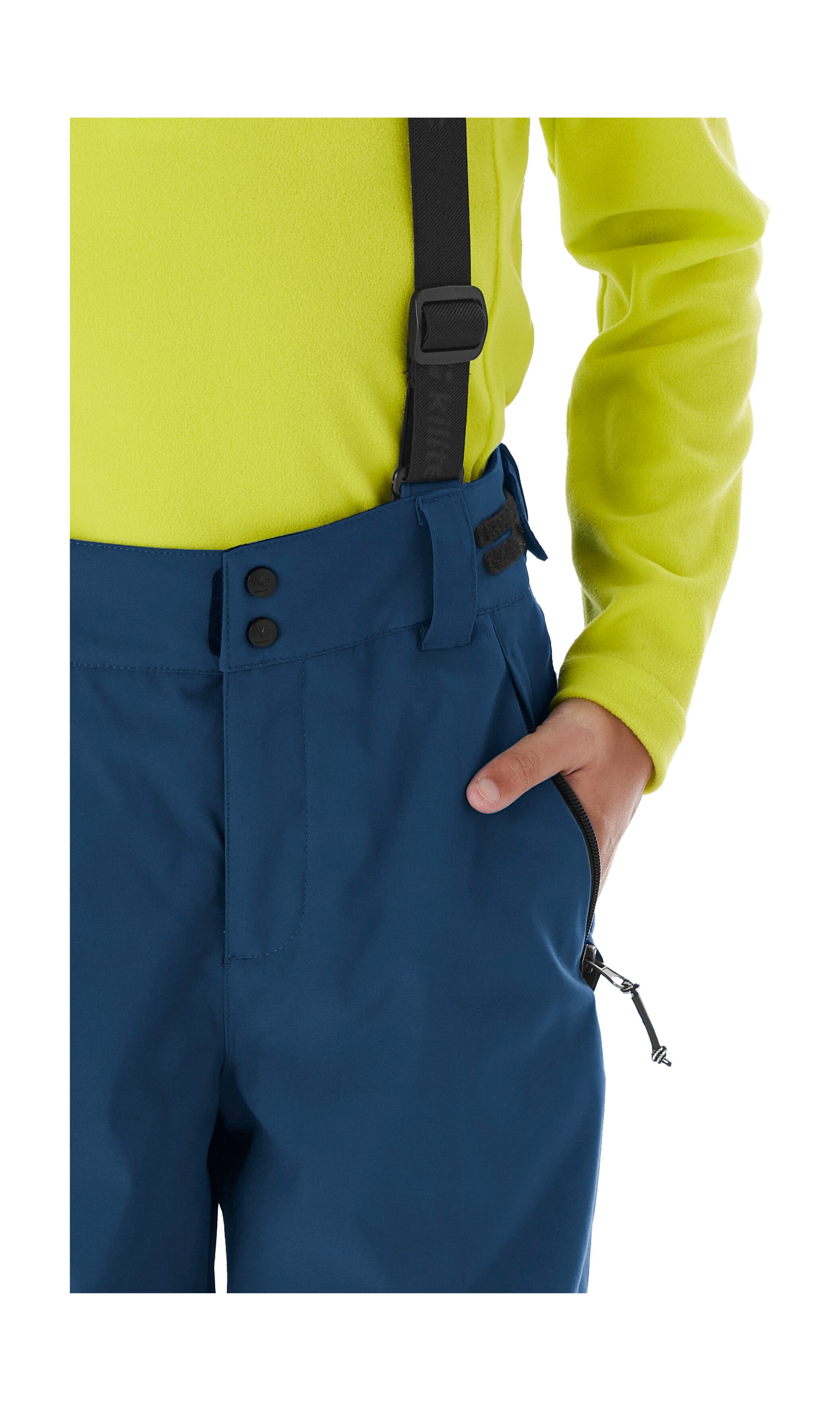 Killtec Skihose KSW 79 BYS SKI PNTS Wasserdichte, atmungsaktive Skihose mit abnehmbarem Latz und Stauraum