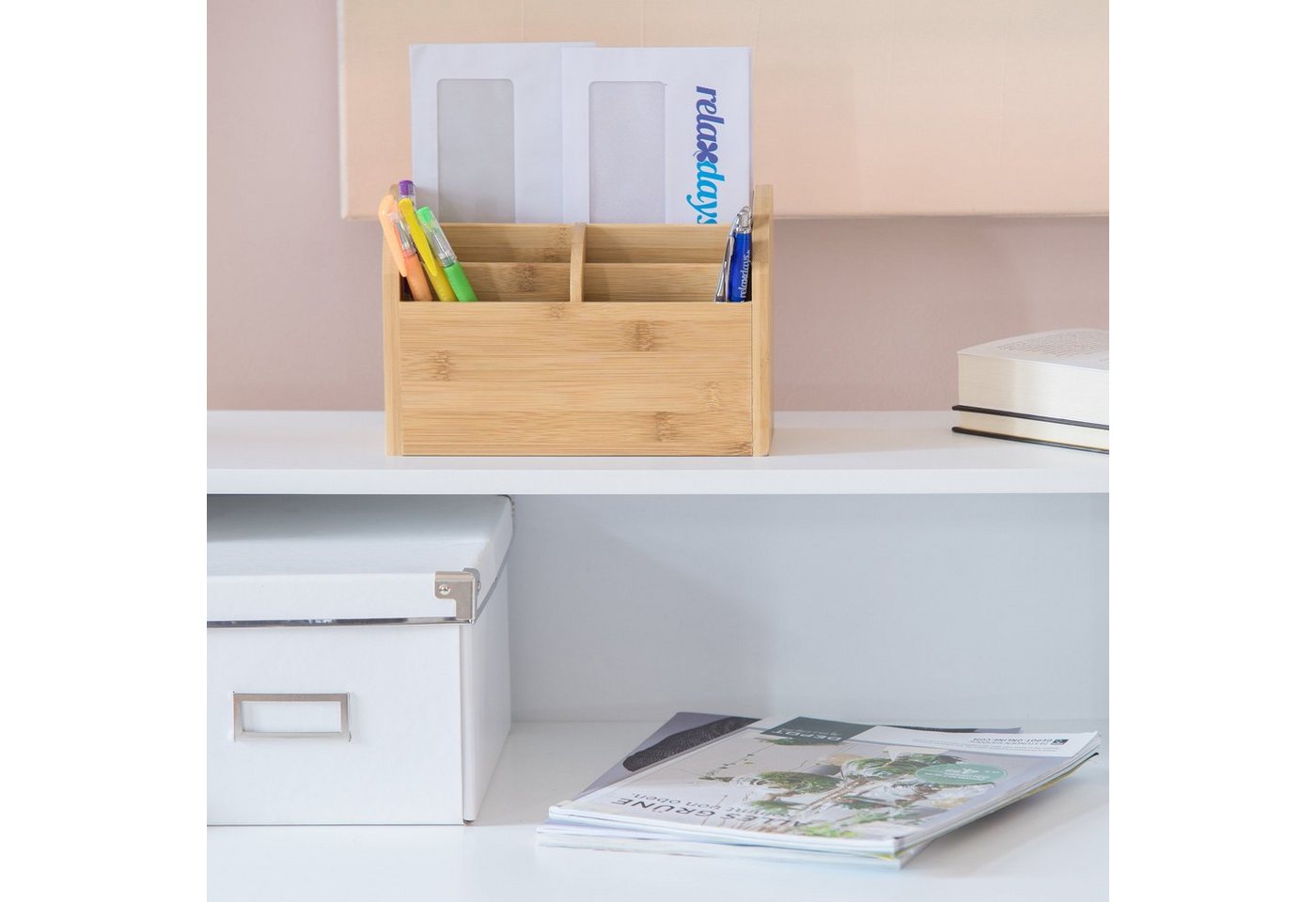 Thumbnail - relaxdays Organizer 3 tlg. Schreibtisch Organizer Set