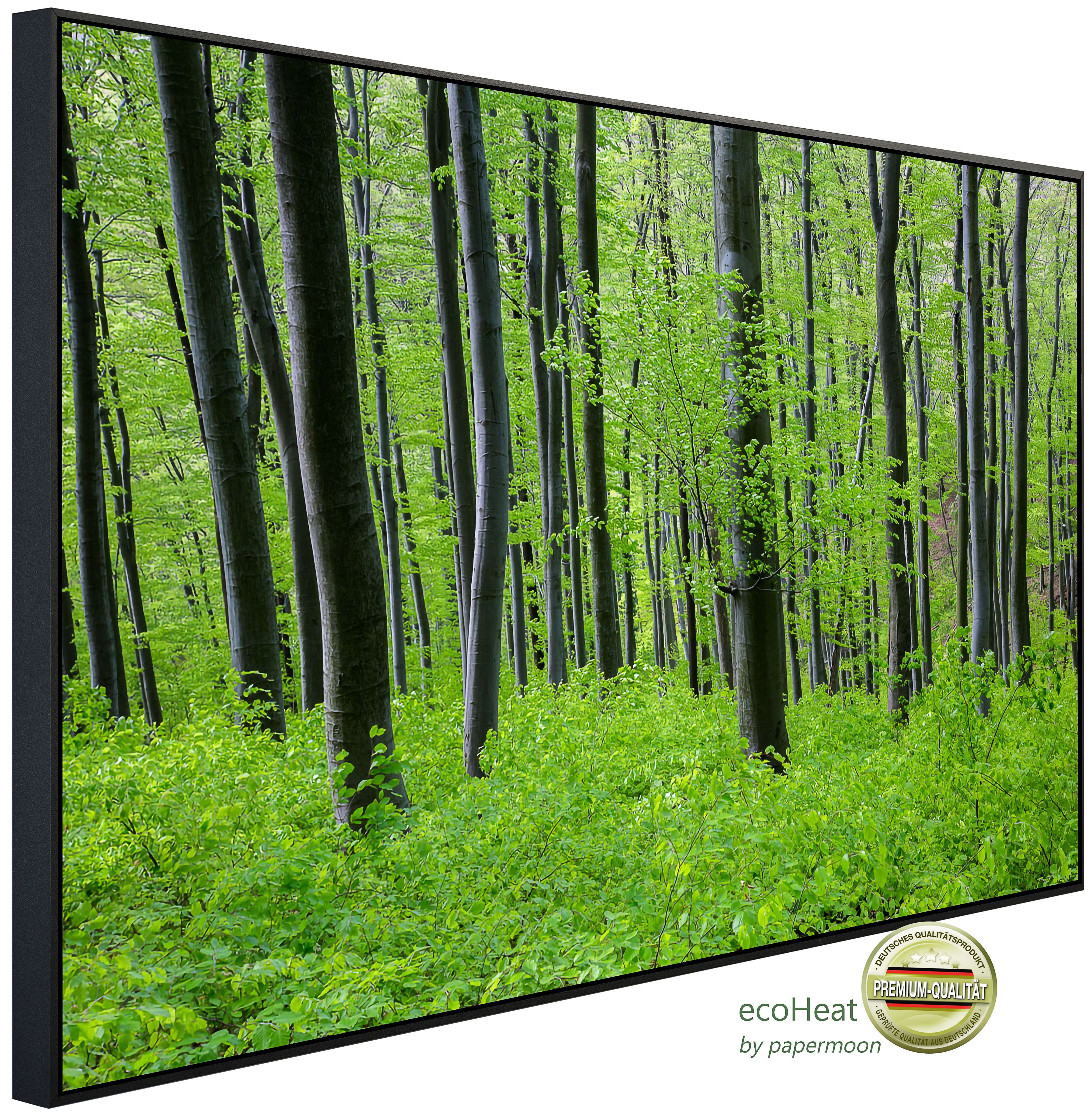 Papermoon Infrarotheizung INFRAROT-BILD-HEIZUNG, Wald, TÜV-Rheinland/GS zertifiziert, angenehme Strahlungswärme