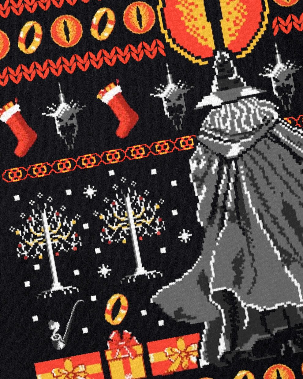 style3 T-Shirt Wizard Christmas herr hobbit der mittelerde ringe gollum ugl günstig online kaufen