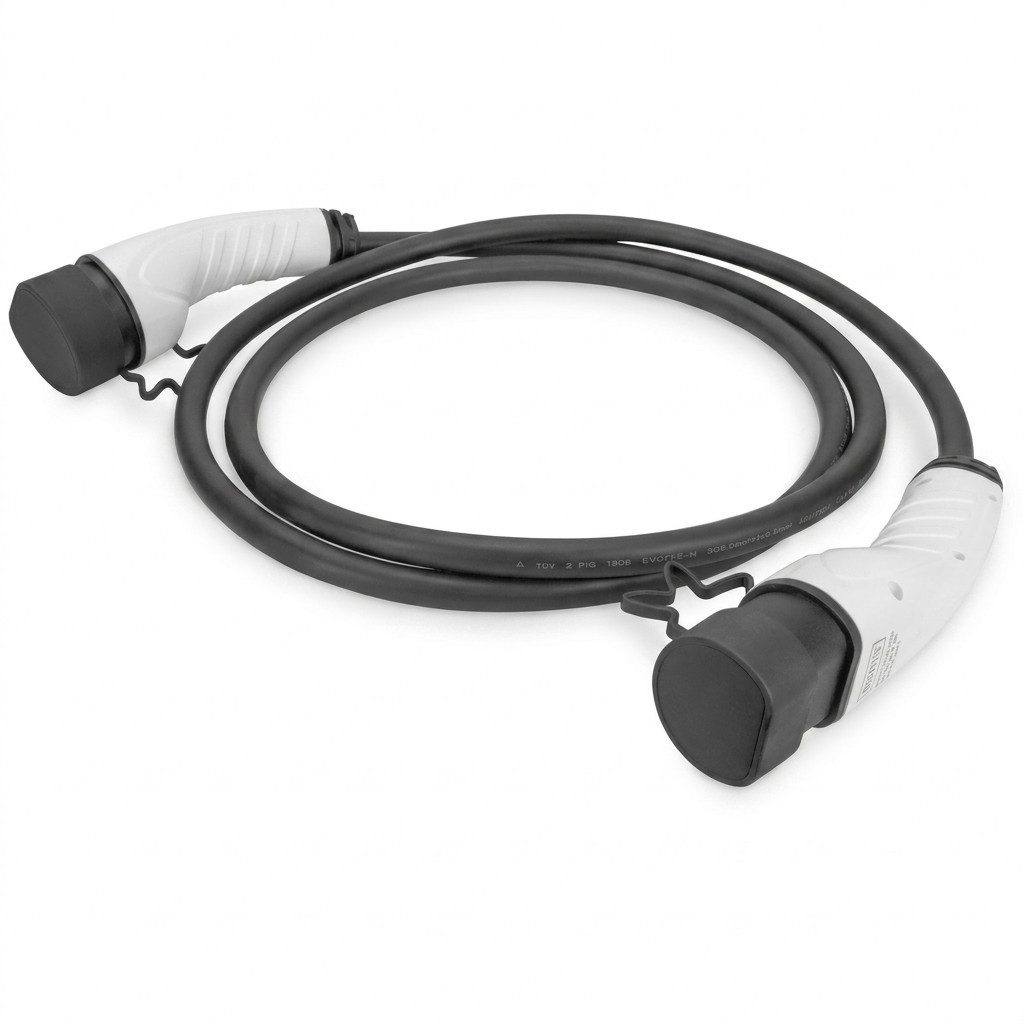 ASSMANN Assmann DIGITUS KFZ-Ladekabel Typ 2 7,5 m Autoladekabel