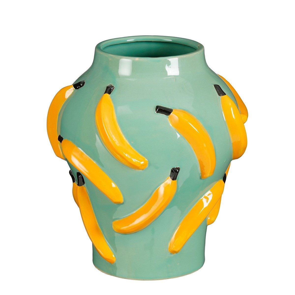 Mica Decorations Dekovase Mica Decorations Moza Vase gruen - h30xd26,5cm