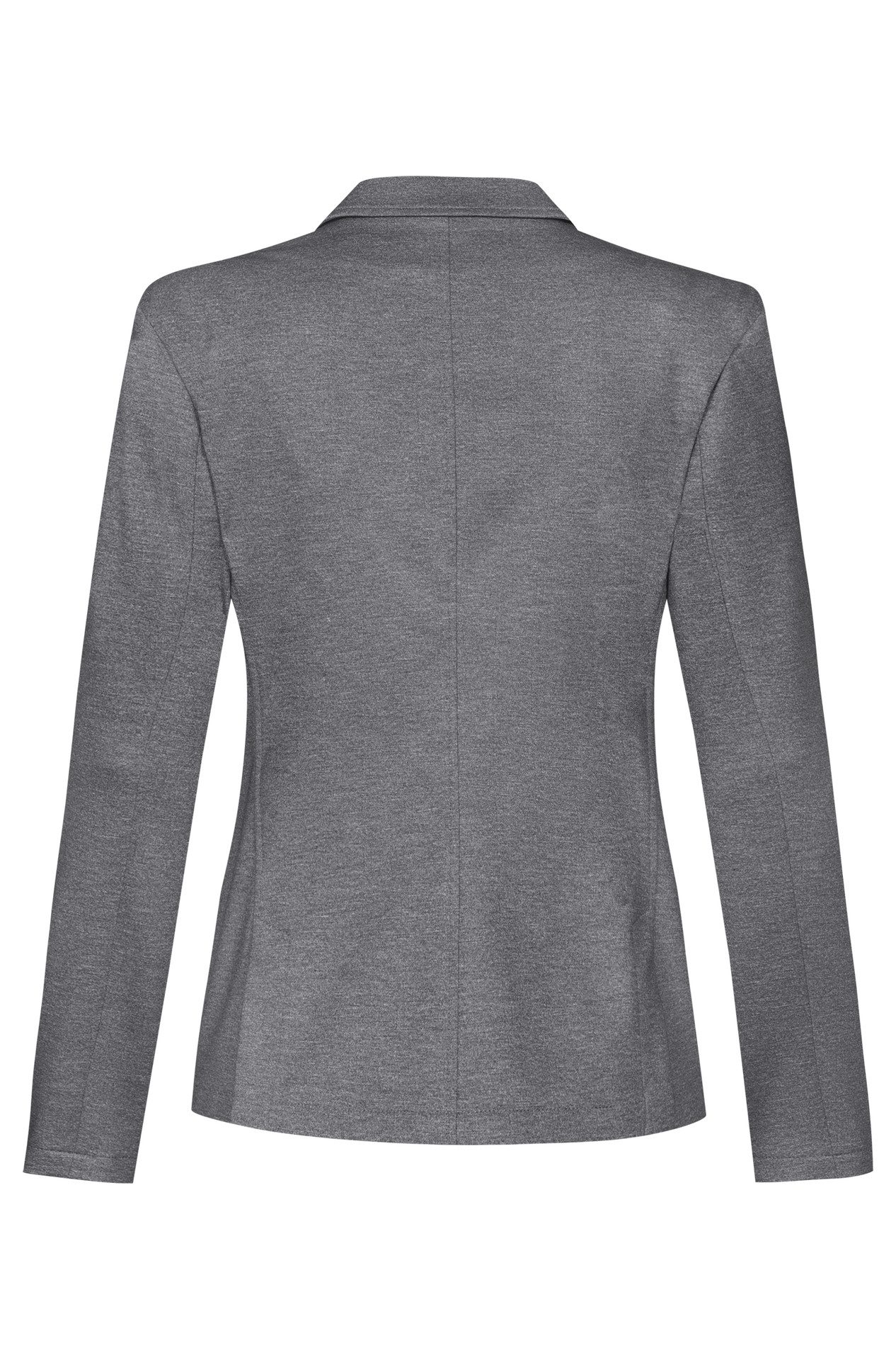 GREIFF Jerseyblazer Greiff CASUAL Damen Jersey-Blazer Regular-Fit Hellgrau günstig online kaufen
