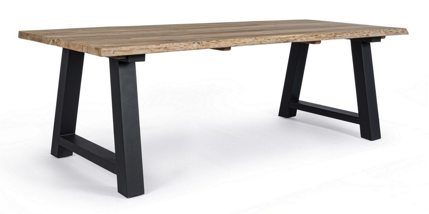 Natur24 Esstisch Tisch Rolland 240x100x77cm Teakholz Esstisch