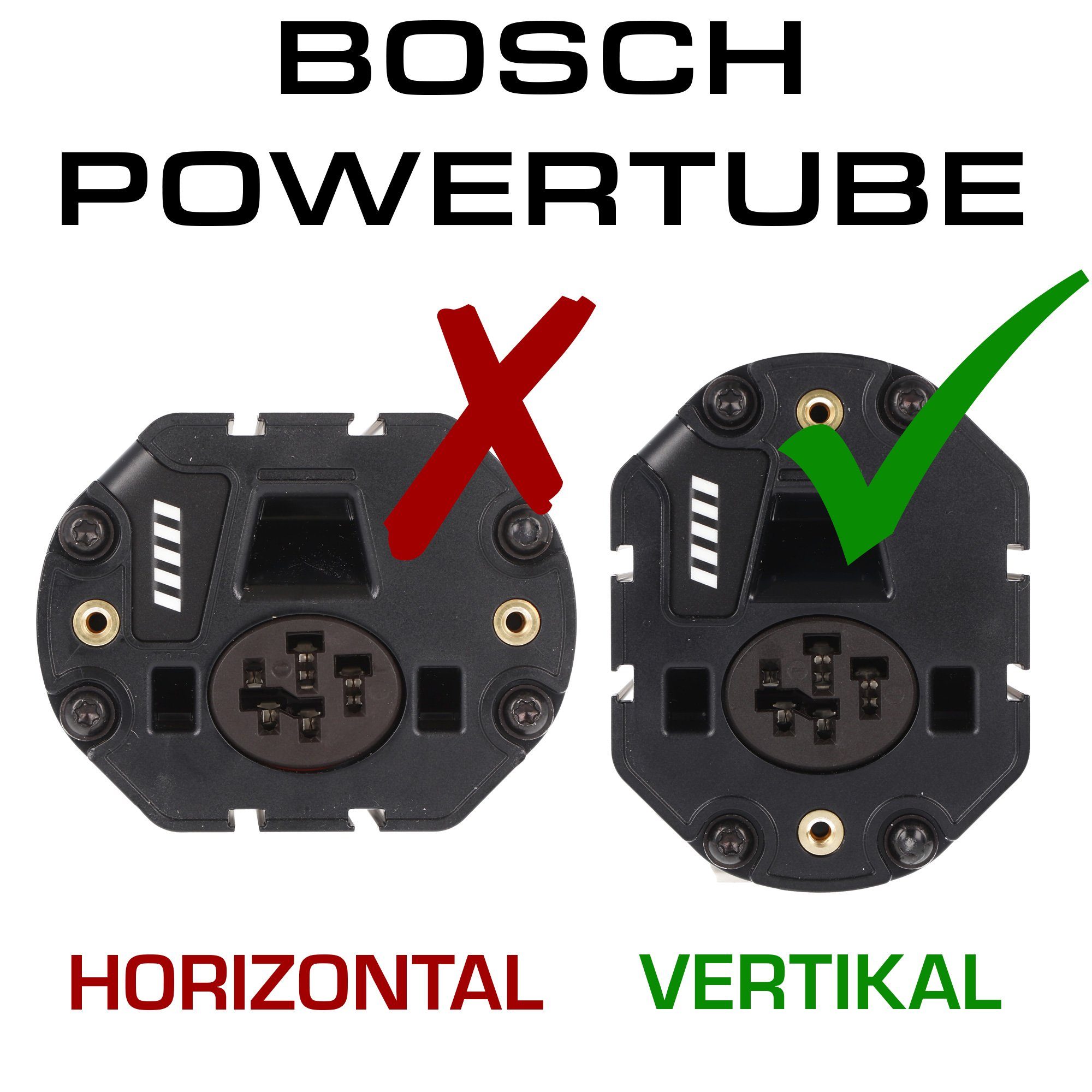 40470257 BOSCH Bosch PowerTube Akku Akku e-bike 500 Akkutyp Bosch 500Wh vertikal