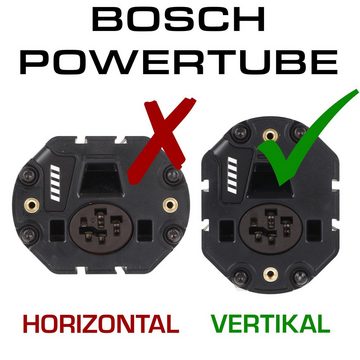 BOSCH 500Wh Bosch e-bike Akkutyp PowerTube 500 vertikal Akku Bosch 40470257 Akku